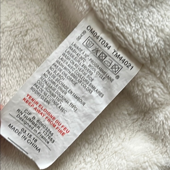 Tartine et Chocolat Plush Baby Jacket sweater knit gray 18 months baby unisex - Picture 8 of 16